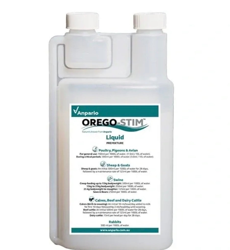 Anpario Orego-Stim Liquid 1L Dosing Bottle