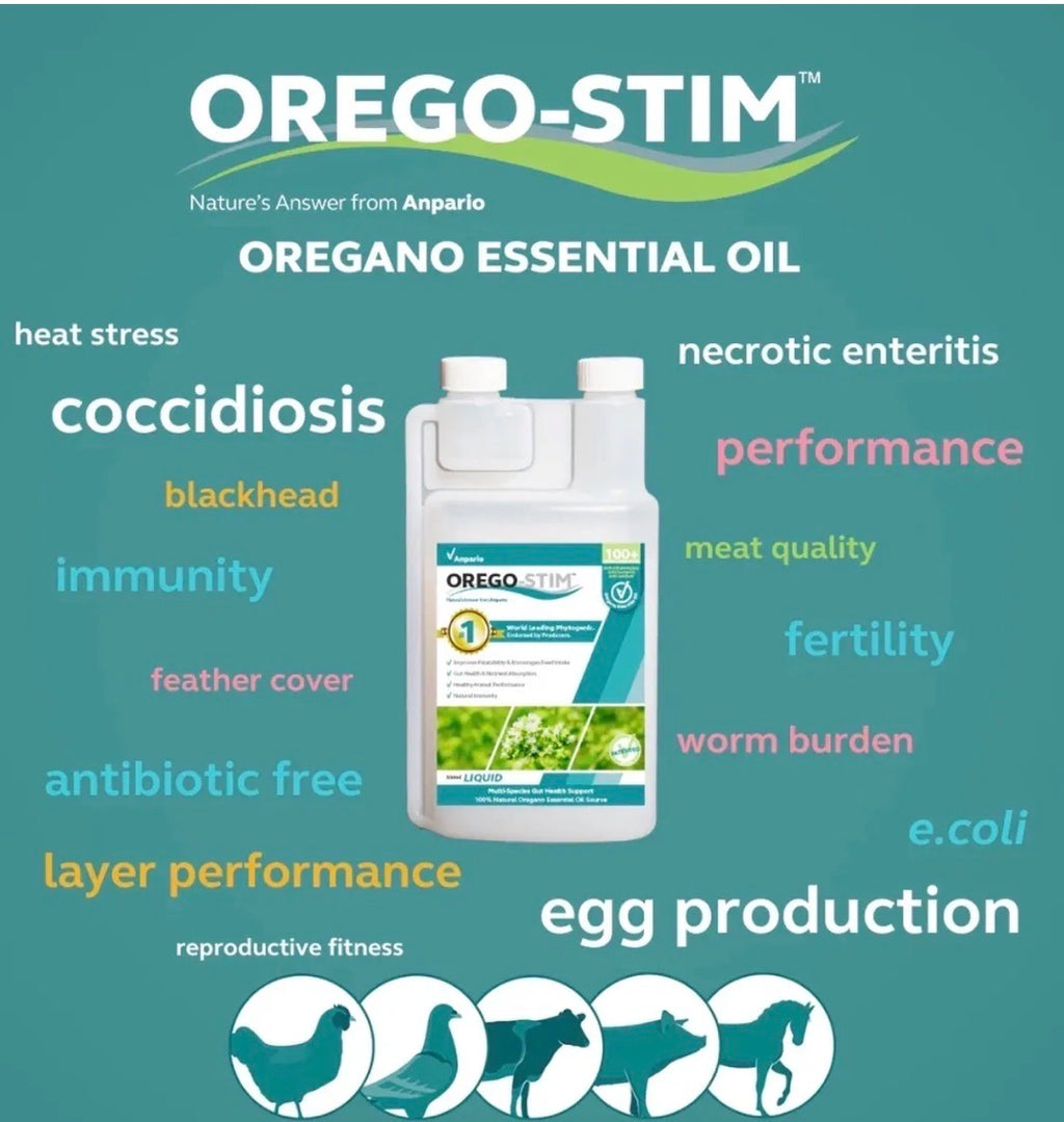 Anpario Orego-Stim Liquid 1L Dosing Bottle
