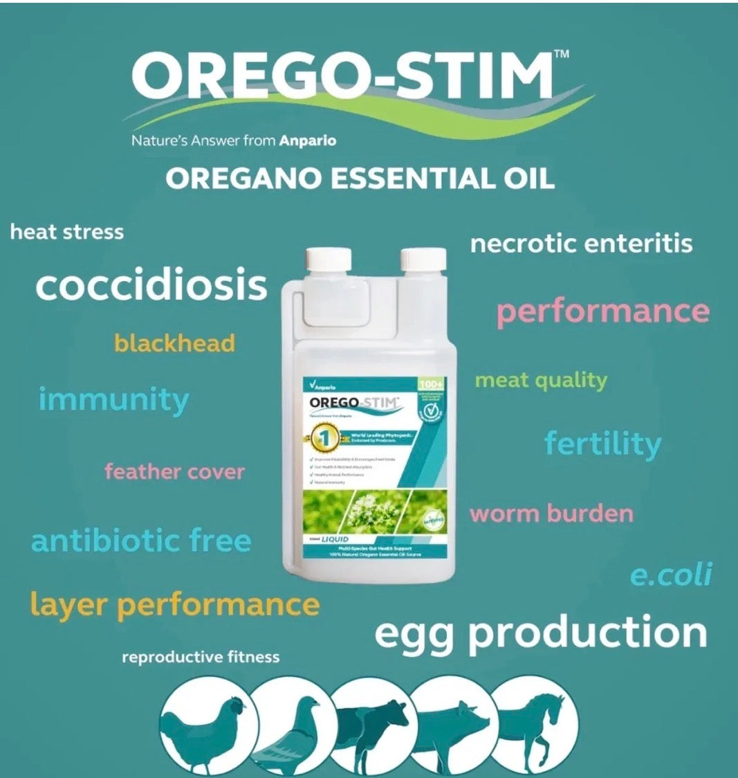 Anpario Orego-Stim Liquid 1L Dosing Bottle