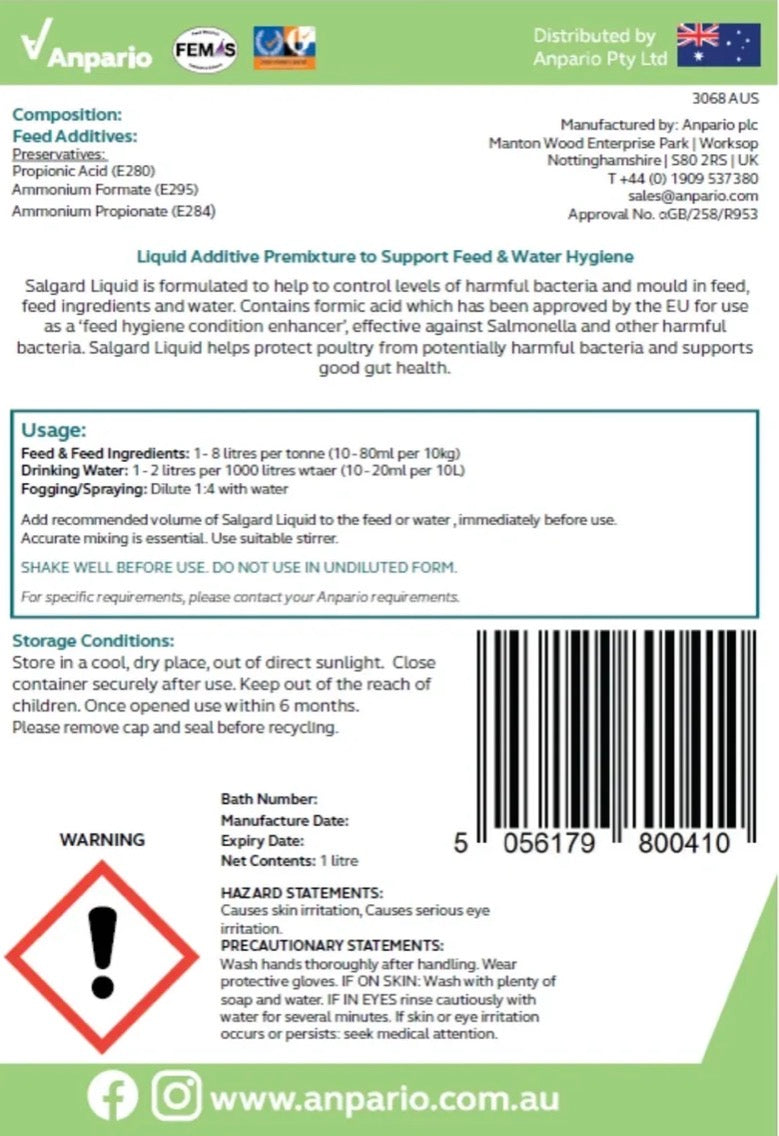 Anpario Salgard 1L