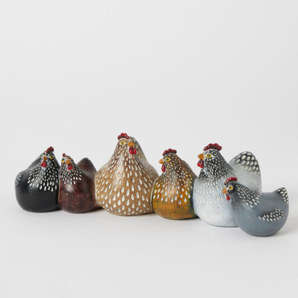 Broody Chicken Sculpture - PILBEAM LIVING HBSC018