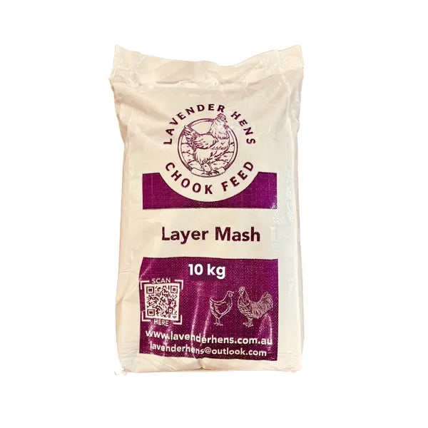 Lavender Hens Layer Mash - 10kg - In Store Pick Up Only