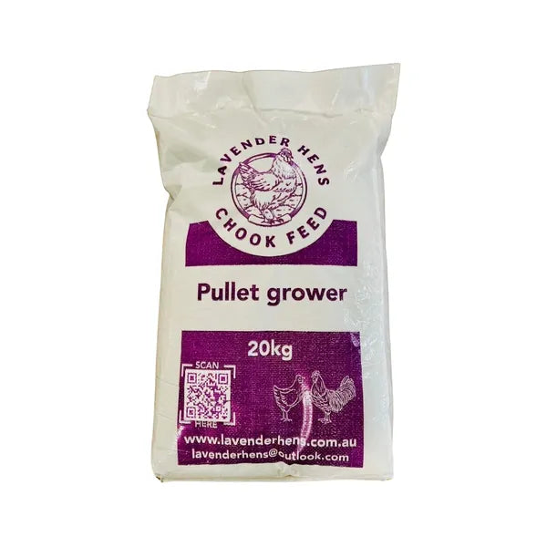 Lavender Hens Pullet Grower - 20kg - In Store Pick Up Only