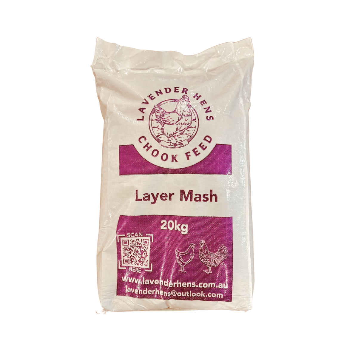 Lavender Hens Layer Mash - 20kg - In Store Pick Up Only